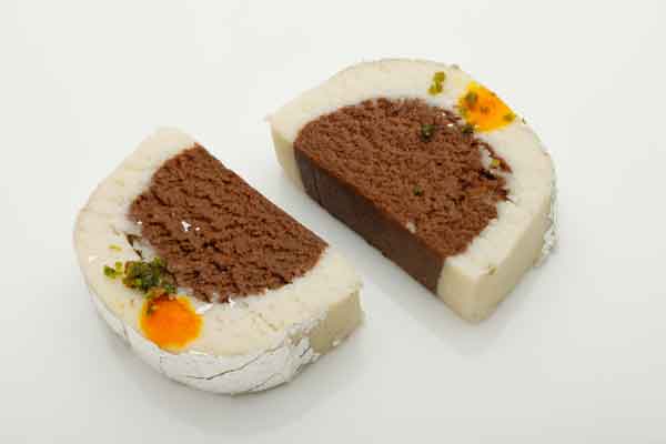 Chocolate Half Moon Sandesh