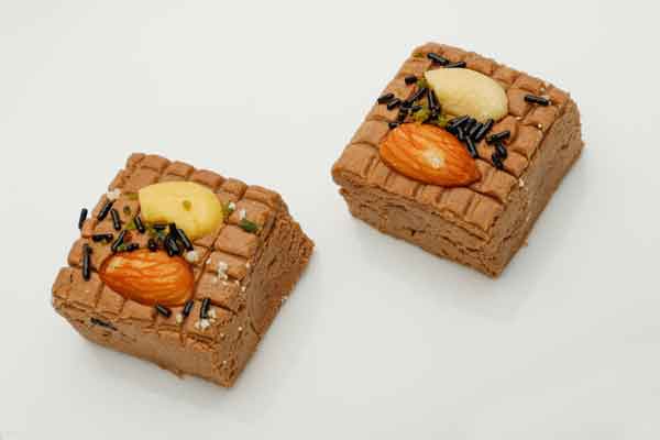 Chocolate Nut Sandesh