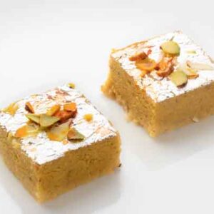 Ghee Moong Barfi