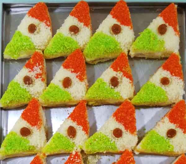Tiranga Malai Sandwich